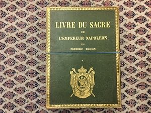 Livre du Sacre de l'Empereur Napoléon