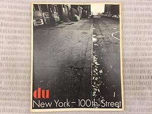 Du. Kulturelle Monatsschrift. New York - 100th Street. 29. Jahrgang