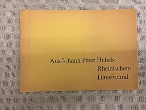 Aus Johann Peter Hebels Rheinischem Hausfreund
