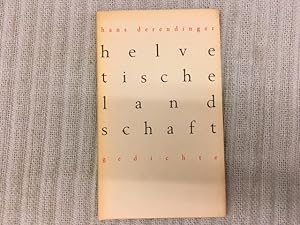 Imagen del vendedor de Helvetische Landschaft. Gedichte a la venta por Genossenschaft Poete-Nscht