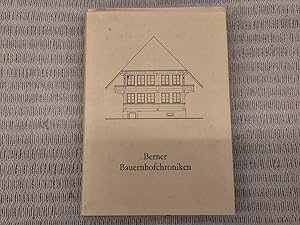 Bild des Verkufers fr Berner Bauernhofchroniken. Band 2 zum Verkauf von Genossenschaft Poete-Nscht