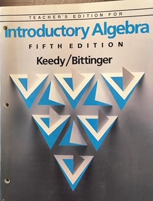 Bild des Verkufers fr Introductory Algebra - 5th Edition (Teacher's Edition) zum Verkauf von BookMarx Bookstore