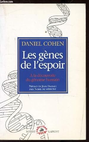 Seller image for LES GENES DE L'ESPOIR - A LA DECOUVERTE DU GENOME HUMAIN - for sale by Le-Livre