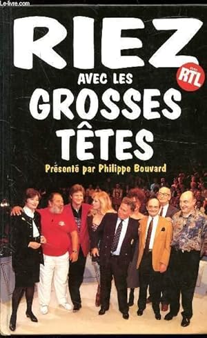 Bild des Verkufers fr RIEZ AVEC LES GROSSES TETE- zum Verkauf von Le-Livre