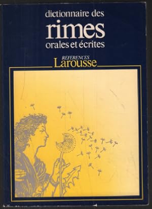 Seller image for Dictionnaire des rimes orales et crites for sale by librairie philippe arnaiz