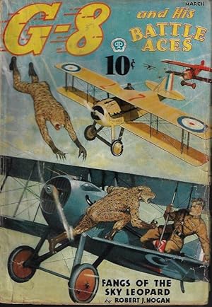 G-8 AND HIS BATTLE ACES: March, Mar. 1937 ("Patrol of the Sky Leopards")