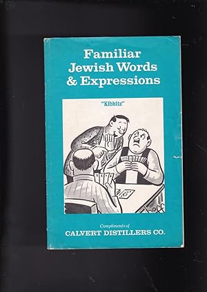 Seller image for Familiar Jewish Words & Expressions for sale by Meir Turner
