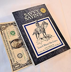 Seller image for Savvy Sayins: Lean and Meaty One-Liners for sale by Bargain Finders of Colorado