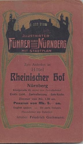 Illustrierter Gratis-Führer durch Nürnberg in deutscher, englischer u. französischer Sprache mit ...