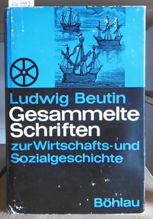 Bild des Verkufers fr Gesammelte Schriften zur Wirtschafts- und Sozialgeschichte. Hrsg. v. Hermann Kellenbenz. zum Verkauf von Versandantiquariat Trffelschwein