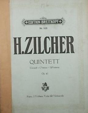 Imagen del vendedor de Quintett in cis moll, for Klavier, 2 Violinen, Bratsche und Violoncell, Op.42 (Piano Quintet), Set of parts a la venta por Austin Sherlaw-Johnson, Secondhand Music