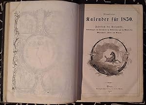 Illustrirter Kalender für 1850
