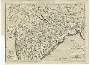 Antique Map of the Bay of Bengal (1804)