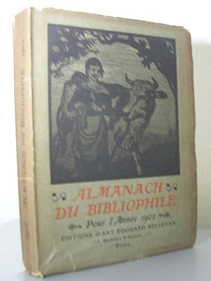 Image du vendeur pour ALMANACH DU BIBLIOPHILE POUR L'ANNEE 1902. Decor de trente et un bois originaux de PAUL COLIN mis en vente par LLIBRES del SENDERI