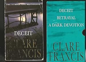 Seller image for Deceit. Betrayal. A Dark Devotion. Box Set.of 3 Separate Books for sale by Matilda Mary's Books