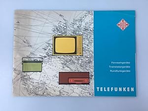 Werbeprospekt: TELEFUNKEN Transistor - Fernsehen - Rundfunk,