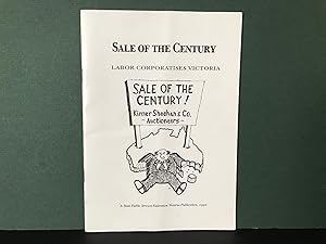 Bild des Verkufers fr Sale of the Century: Labor Corporatises Victoria zum Verkauf von Bookwood