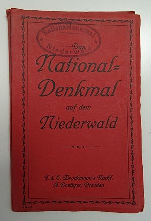 National-Denkmal auf dem Niederwald (Leporello mit 10 SW-Fotografien auf heraustrennbaren Postkar...