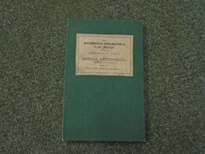 Seller image for The Butterfly Collector's Vade Mecum: With a Synoptical Table of British Butterflies. [originally owned by Edward Newman] for sale by Keoghs Books