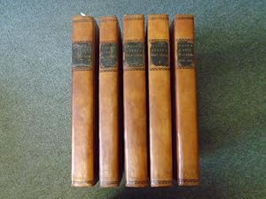 Bild des Verkufers fr Athenae Oxonienses. An Exact History of all the Writers and Bishops who have had their Education in the University of Oxford. To which are added The Fasti, of Annals of the Said University. [5 volumes] zum Verkauf von Keoghs Books