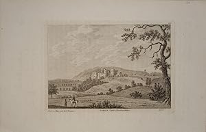 Image du vendeur pour Herefordshire. Goodrich Castle. Godrich Castle (sic). mis en vente par theoldmapman