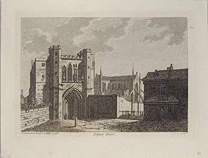 Image du vendeur pour Worcestershire. Edgar's Tower, College Green, Worcester. mis en vente par theoldmapman