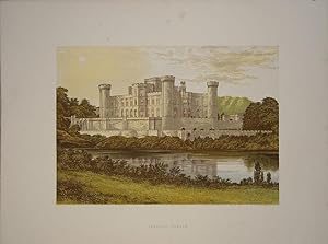 Bild des Verkufers fr Herefordshire. Eastnor Castle. 2 miles East of Ledbury. zum Verkauf von theoldmapman