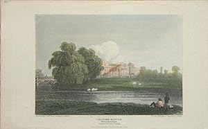 Seller image for Worcestershire. Croome House is near Pershore and now a National Trust property. View from the lake for sale by theoldmapman