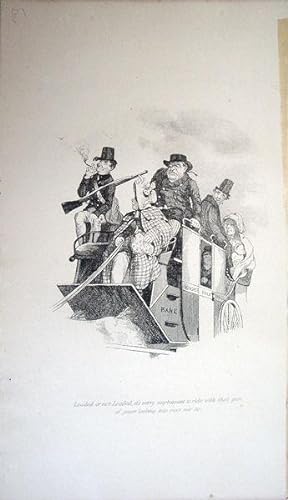 Seller image for Humorous: Loaded or not loaded, it's werry unpleasant to ride with that gun o' yours looking into one's ear so. for sale by theoldmapman