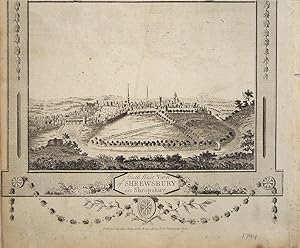 Seller image for Shropshire. Shrewsbury; South West View for sale by theoldmapman