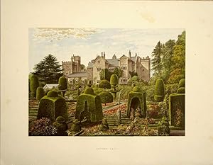 Image du vendeur pour Westmorland. Levens Hall. (Open). mis en vente par theoldmapman