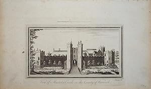 Seller image for Warwickshire. Maxtoke Castle for sale by theoldmapman