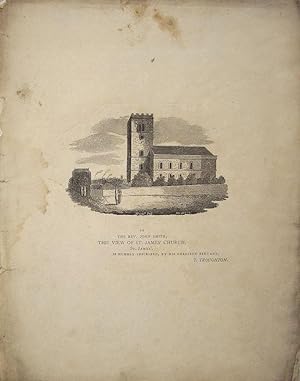 Seller image for Lancashire. Liverpool. St. James' Church. for sale by theoldmapman