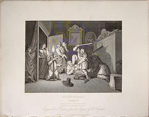 Seller image for Satirical Cartoon: Hudibras Plate IV. The Masquerade Adventure. for sale by theoldmapman