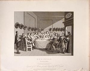 Seller image for Satirical Cartoon: Hudibras Plate IX. The Committee. for sale by theoldmapman