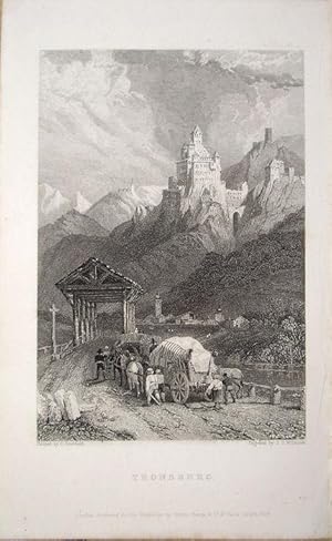 Image du vendeur pour Germany. Trostburg, or Tronsberg mis en vente par theoldmapman