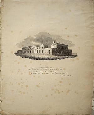 Seller image for Lancashire. Liverpool. School for the Blind, with the intended Additional Building. for sale by theoldmapman