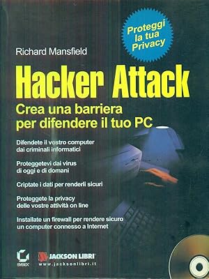 Seller image for Hacker attack. Crea una barriera per difendere il tuo PC. Con CD-ROM for sale by Librodifaccia