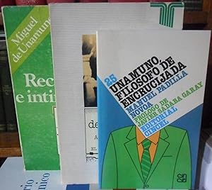 Imagen del vendedor de UNAMUNO , FILSOFO DE ENCRUCIJADA + RECUERDOS E INTIMIDADES + MIGUEL DE UNAMUNO El escritor y la crtica (3 libros) a la venta por Libros Dickens