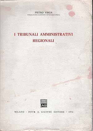 I tribunali amministrativi regionali