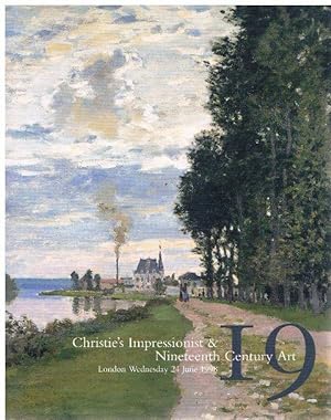 Christie's Impressionist & Nineteenth Century Art. Wednesday 24 June 1998.