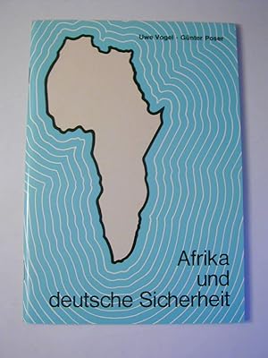 Bild des Verkufers fr Afrika und deutsche Sicherheit - Deutsche Afrika-Stiftung - Schriftenreihe, Heft 5 zum Verkauf von Antiquariat Fuchseck