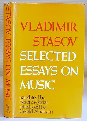 Image du vendeur pour Selected Essays On Music mis en vente par Eastleach Books