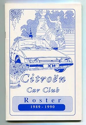 Seller image for Citroen Car Club Roster 1989-1990 for sale by Book Happy Booksellers