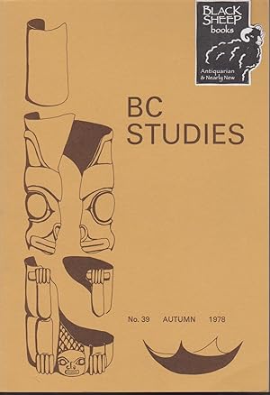 BC Studies, No. 39, Autumn 1978