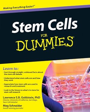 Bild des Verkufers fr Stem Cells for Dummies (Paperback or Softback) zum Verkauf von BargainBookStores