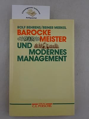 Seller image for Barocke Meister und modernes Management. for sale by Chiemgauer Internet Antiquariat GbR