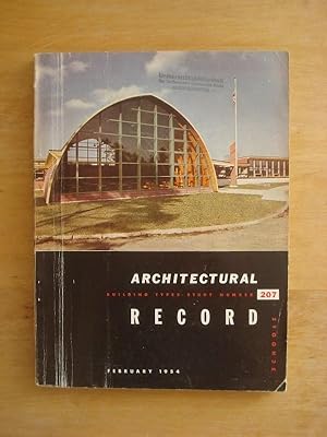 Architectural Record - Building Types Study Number 207 - February 1954 - - Schools
