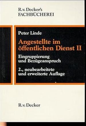 Seller image for Angestellte im ffentlichen Dienst II: Eingruppierung und Bezgeanspruch for sale by Antiquariat Bookfarm