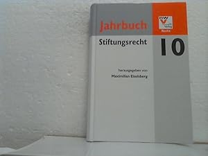 Jahrbuch Stiftungsrecht. - Jahrbuch 2010.